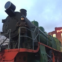 Photo taken at Локомотивное депо ТЧЭ-8 by Nick N. on 12/12/2015