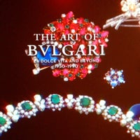 Photo taken at The Art Of BVLGARI: La Dolce Vita and Beyond by Ed L. on 1/13/2014