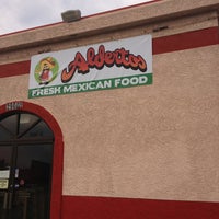 Photo taken at Alderto&amp;#39;s Fresh Mexican Food by Darryl J. on 8/19/2013