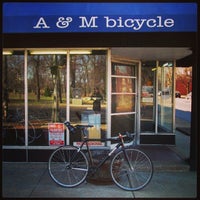 Photo taken at A&amp;amp;M Bike Shop by Chris V. on 3/23/2014