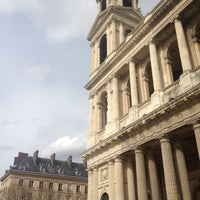 Photo taken at Place Saint-Sulpice by Giga on 4/16/2013