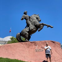 Photo taken at Памятник Евпатию Коловрату by Ilya O. on 6/19/2021