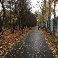 Photo taken at Парк им. Воровского by Ilya O. on 11/9/2018