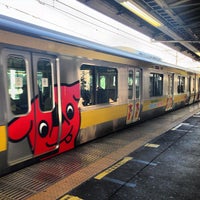 Photo taken at Chuo Local Line Nakano Station by hehe2000 on 1/31/2013