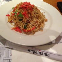 Photo taken at wagamama by Jules on 4/22/2013