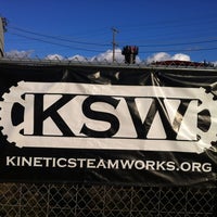 Photo taken at Kinetic Steam Works by Julia K. on 11/11/2012