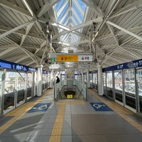 Photo taken at Daiba Station (U07) by JEJOON P. on 2/24/2024