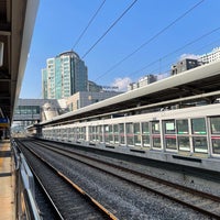 Photo taken at Digital Media City Stn. by JEJOON P. on 10/19/2021