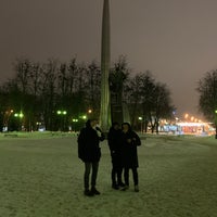 Photo taken at Памятник Циолковскому by Evgeniy B. on 3/14/2021