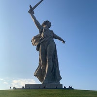 Photo taken at Монумент «Скорбящая мать» by Evgeniy B. on 11/1/2020