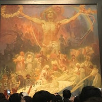 Photo taken at Alfons Mucha: The Slav Epic by Maiko N. on 6/3/2017