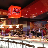 Photo taken at Yo! Sushi by Leisha N. on 9/30/2012