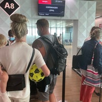 Photo taken at Gate A10 by Ulrik S. on 8/6/2021
