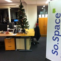 Photo taken at So.Space by Pieter-Jan A. on 12/24/2012