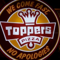 Photo taken at Toppers Pizza by Corey B. on 9/10/2016