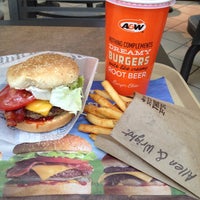Photo taken at A&amp;amp;W Canada by Anzonette P. on 5/12/2014