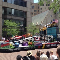 Photo taken at IPL 500 Festival Parade by Vanessa P. on 5/24/2014