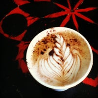 Photo taken at Barefoot Coffee Roasters by Patricia O. on 9/14/2012