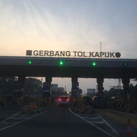 Photo taken at Gerbang Tol Kapuk by Dani P. on 7/21/2022