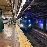 Photo taken at MTA Subway - 125th St (A/B/C/D) by Eric B. on 3/25/2023