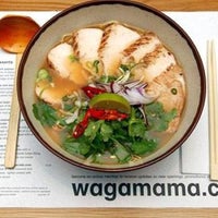 Photo taken at wagamama by Ian C. on 10/23/2012