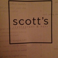 Photo taken at Scott&amp;#39;s Restaurant &amp;amp; Bar by Keira W. on 4/15/2013