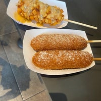Photo taken at Cruncheese Korean Hot Dog by Francis Roy B. on 4/8/2021