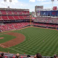 Photo taken at Great American Ball Park by Mandy V. on 5/8/2013