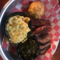 Photo taken at B&amp;#39;s Cracklin BBQ by Lindsay W. on 9/20/2018