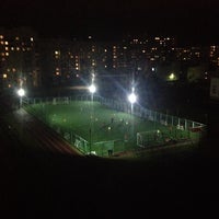 Photo taken at Футбольное поле by Alexei K. on 10/8/2013