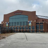 Photo taken at Lucas Oil Stadium by Adriana E. on 1/2/2024