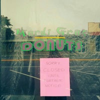 Photo taken at Mardi Gras Donuts by Kenneth on 10/1/2015