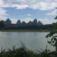 Photo taken at River View Hotel Yangshuo by Rafael R. on 6/20/2016