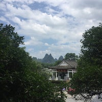 Photo taken at River View Hotel Yangshuo by Rafael R. on 6/19/2016