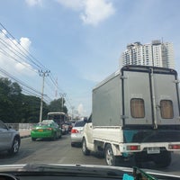 Photo taken at Phatthanakan Intersection by Pupae B. on 11/14/2018