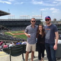 Photo taken at Wrigley Rooftops 3617 by Maggie E. on 5/16/2015