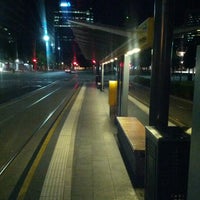 Photo taken at Victoria Square Tram Stop by Kym S. on 12/11/2012