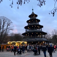 Weihnachtsmarkt Am Chinesischen Turm Now Closed Christmas