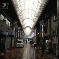 Photo taken at 肥後橋商店街 by doukita on 12/30/2012