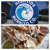 Photo taken at Hightide Burrito Co. by Carlos G. on 5/13/2013