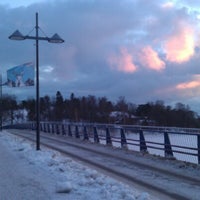 Photo taken at Korkeasaaren silta by Christina F. on 2/3/2013