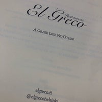 รูปภาพถ่ายที่ El Greco โดย Christina F. เมื่อ 2/27/2018