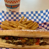 Photo taken at Pappa Geno&amp;#39;s Steak &amp;amp; Cheese by Phillip J. on 5/15/2019
