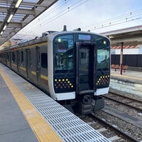 Photo taken at Nikkō Station by endoge556 on 1/25/2024