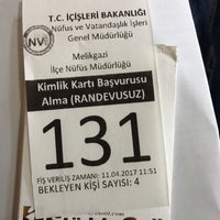 melikgazi nufus mudurlugu city hall