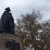 Photo taken at Friedrich Wilhelm von Steuben Statue by RobH on 12/4/2018