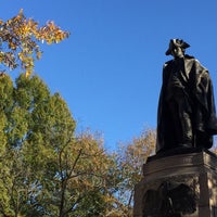 Photo taken at Friedrich Wilhelm von Steuben Statue by RobH on 11/28/2018