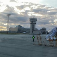 Photo taken at Salekhard Airport (SLY) by Антон Н. on 9/17/2019