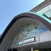Photo taken at Mejiro Station by Akihide I. on 4/14/2024