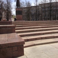 Photo taken at Monument to Kozma Minin by Андрей Л. on 5/4/2013